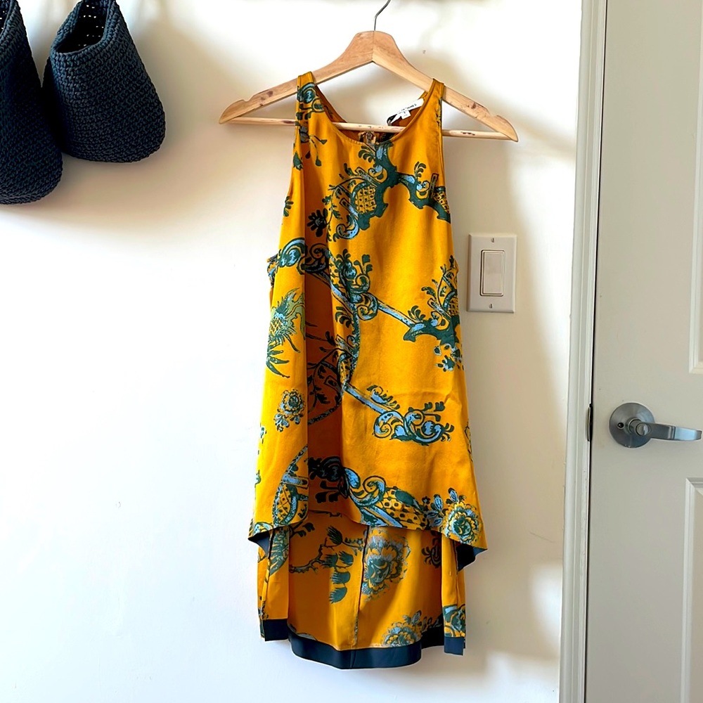 Elizabeth and James Silk Tank
